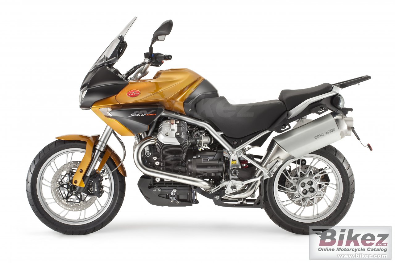 Big Moto Guzzi stelvio 1200 ntx 4v picture and wallpaper from Bikez.com